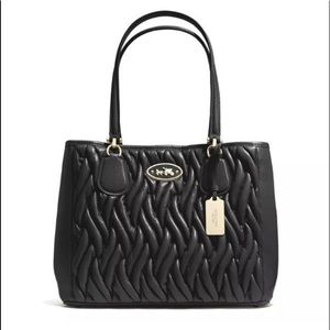 PRICE DROP TODAY Coach KITT twisted leather l